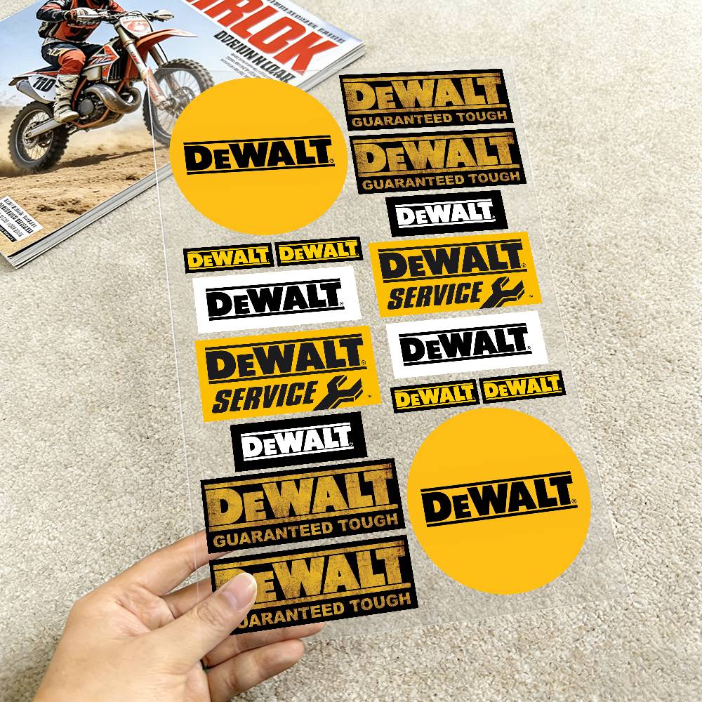 Laptop Accessories Stickers - Adesivi Moto per DeWalt, Carrozzeria, Paraurti,