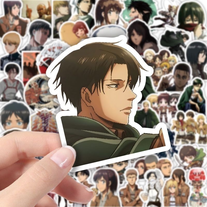 60 Pezzi Adesivi Anime Attack  - Laptop Accessories Stickers recensione e prezzo