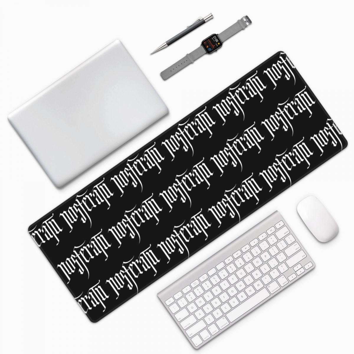 Tappetino per Mouse Grande con - Laptop Accessories Logo recensione e prezzo