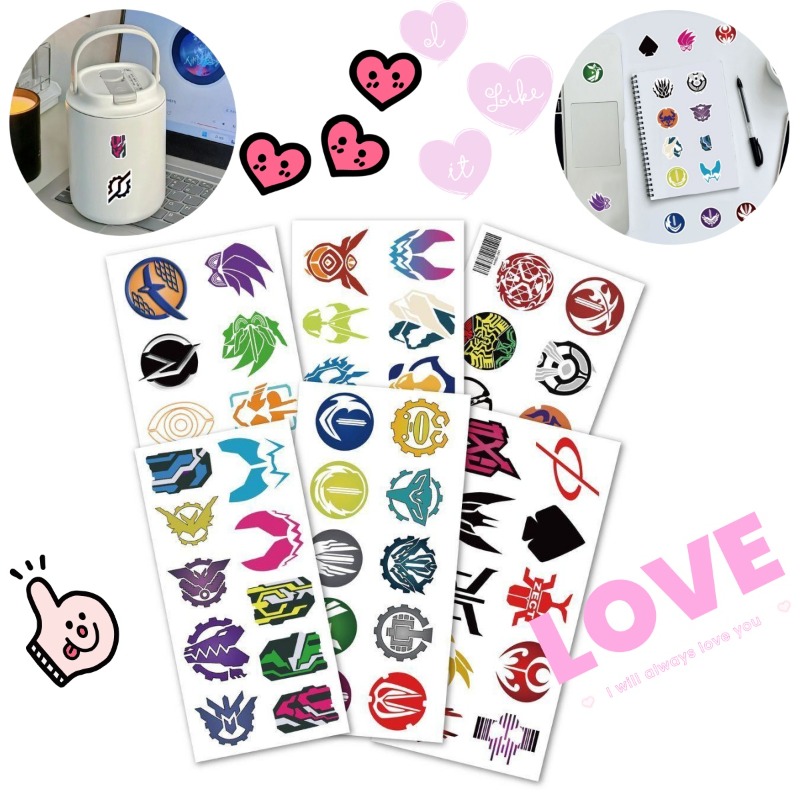 60 fogli di adesivi con logo K - Laptop Accessories Stickers recensione e prezzo